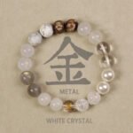 Longhu Mountain shipped five elements to fill the metal magnetic field balance bracelet to turn good luck bracelet beads